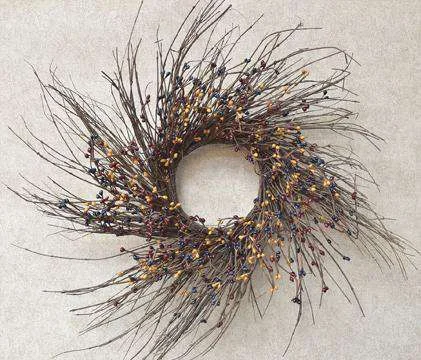 16" Colonial Pip/Twig Wreath