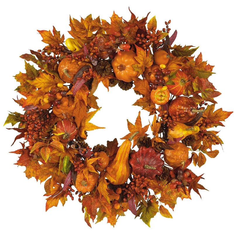 28" Harvest Wreath