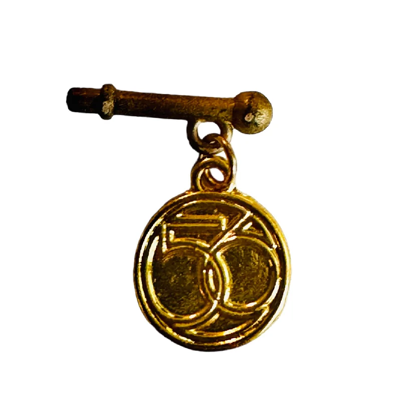 "56" Brass Hanging Tag