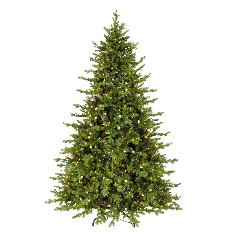 7.5 ft. Pre-Lit Vienna Fir Tree with Dual Color LED Lights