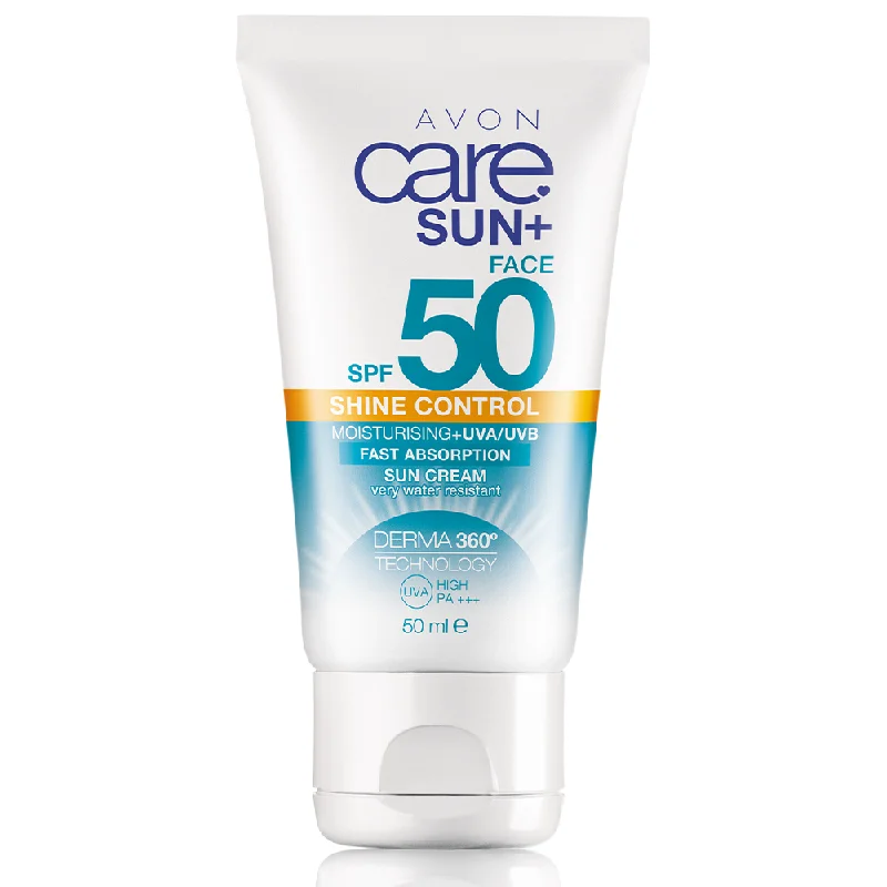 Avon Care Sun Shine Control SPF50 Facial Sun Cream - 50ml