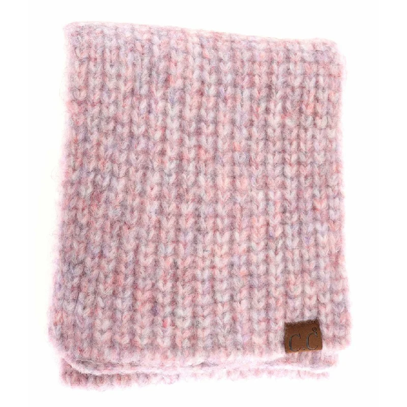 CC Beanie : Soft Ribbed Oblong  Scarf- Assorted Colors