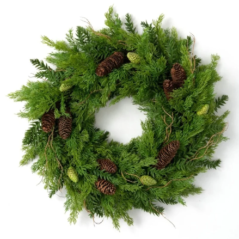 Cedar and Hemlock Wreath