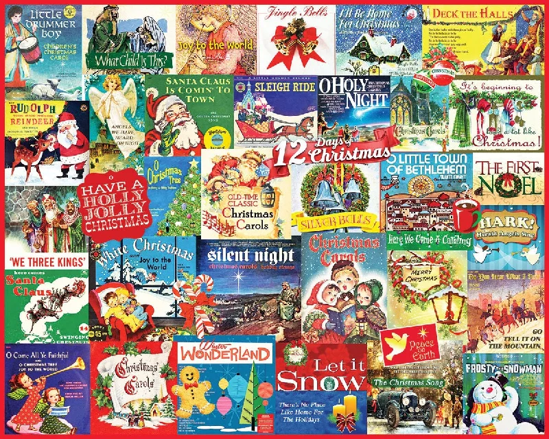 Christmas Carols (1721t) - 1000 PC (Small 20"x27" Format)