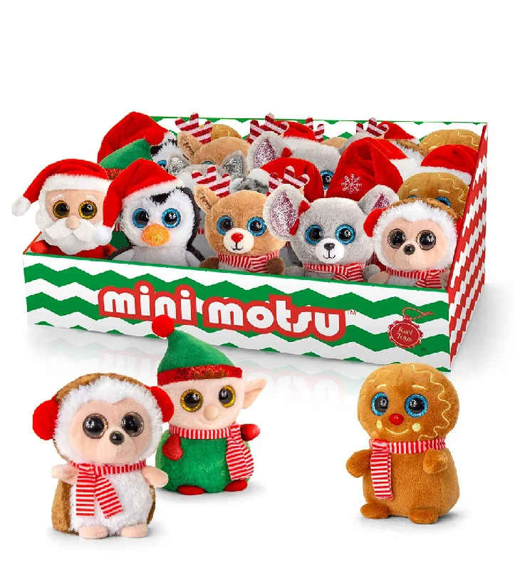 Christmas Soft Toy - Mini Motsu Christmas <br> 12 Assorted