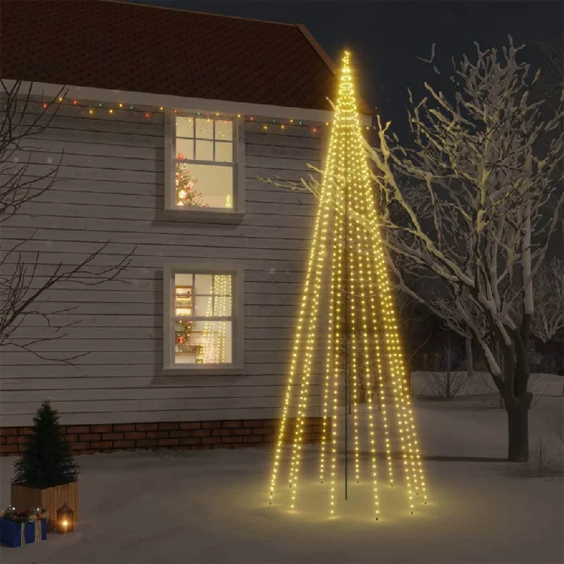 Christmas Tree with Spike Warm White 732 LEDs