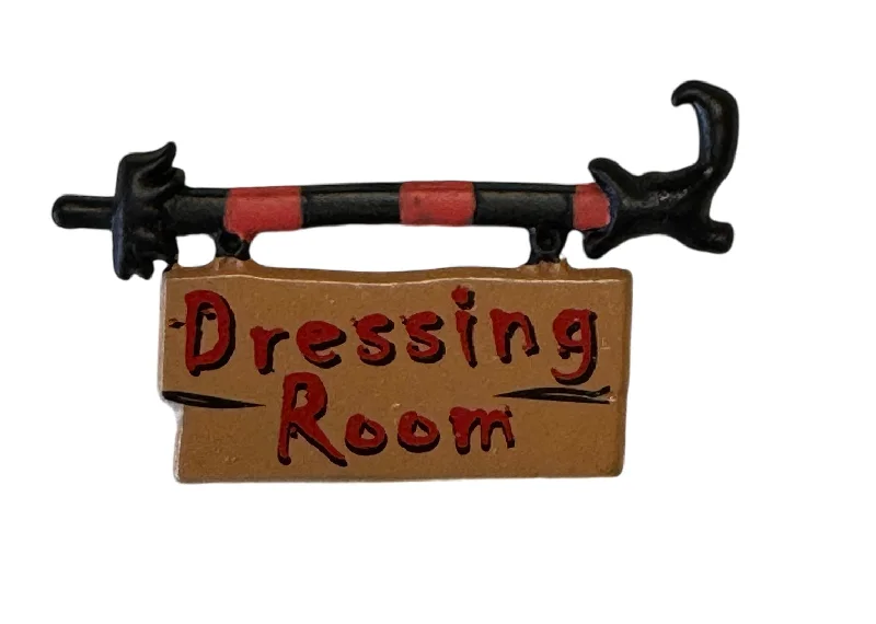 Dressing Room Sign