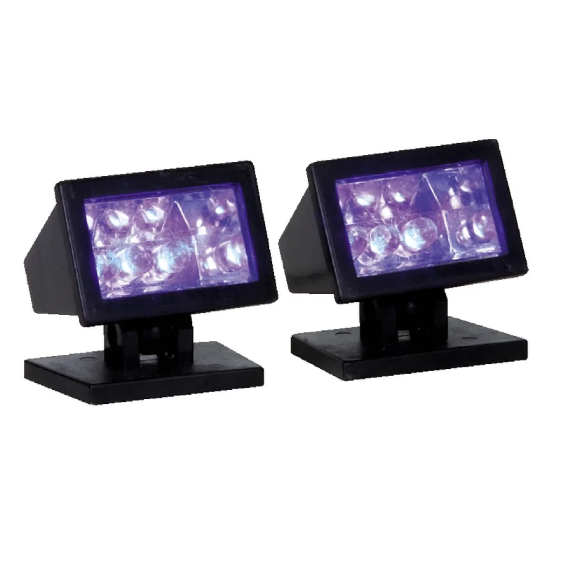 Lighted Accessories <br> Halloween Purple Light, Set Of 2