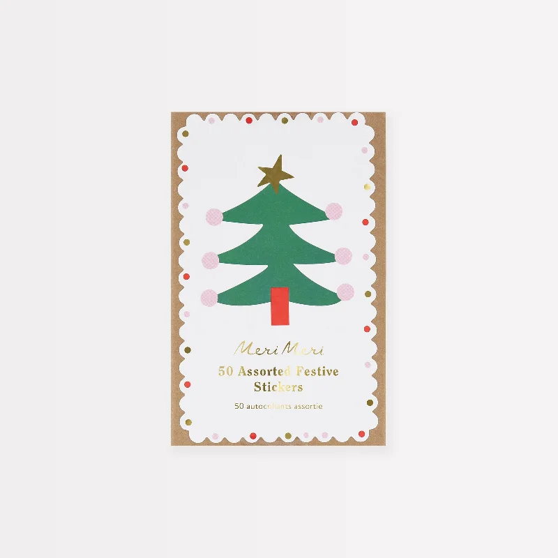 Festive Stickers (x 50 sheets)