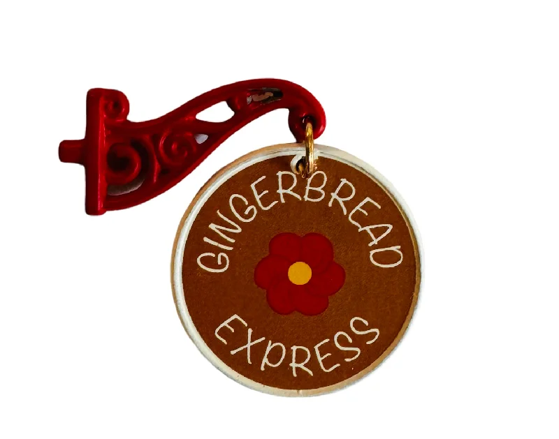 Gingerbread Express Sign