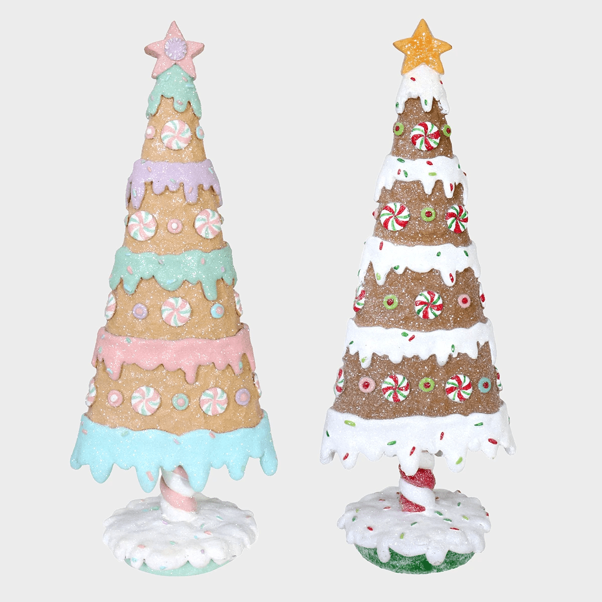 Gingerbread Tree Glitter 30cm