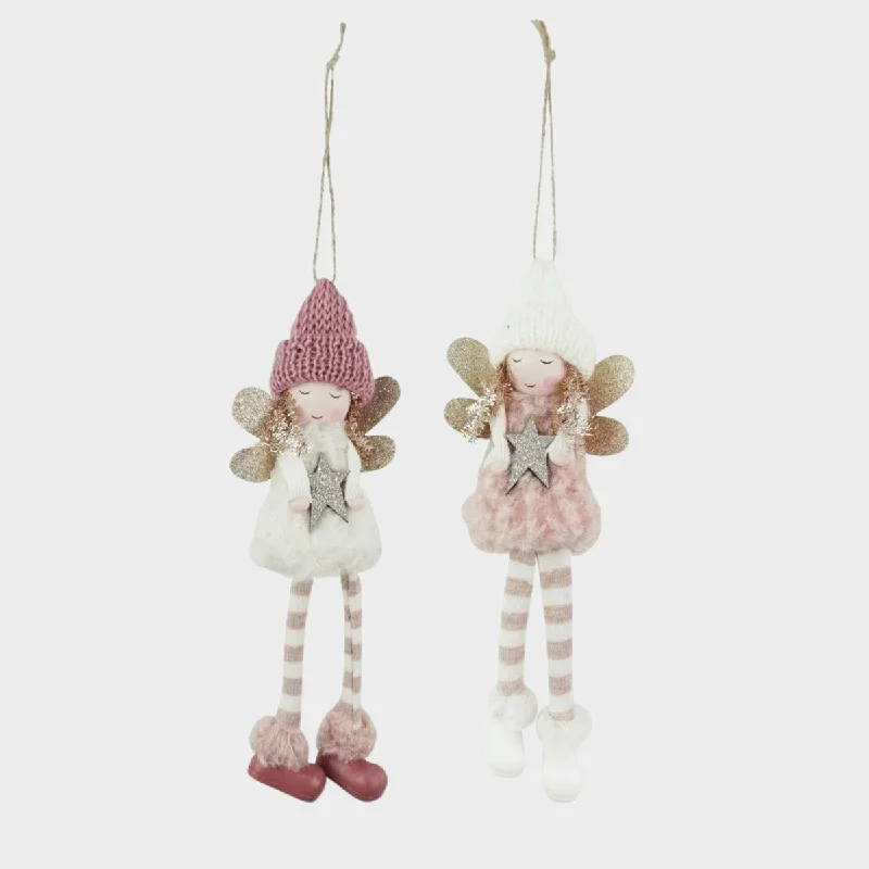 Hanging Fairy Woolly Dangle Legs x 1