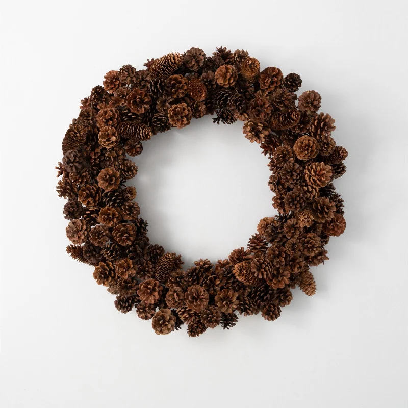 Large Pinecone Wreath