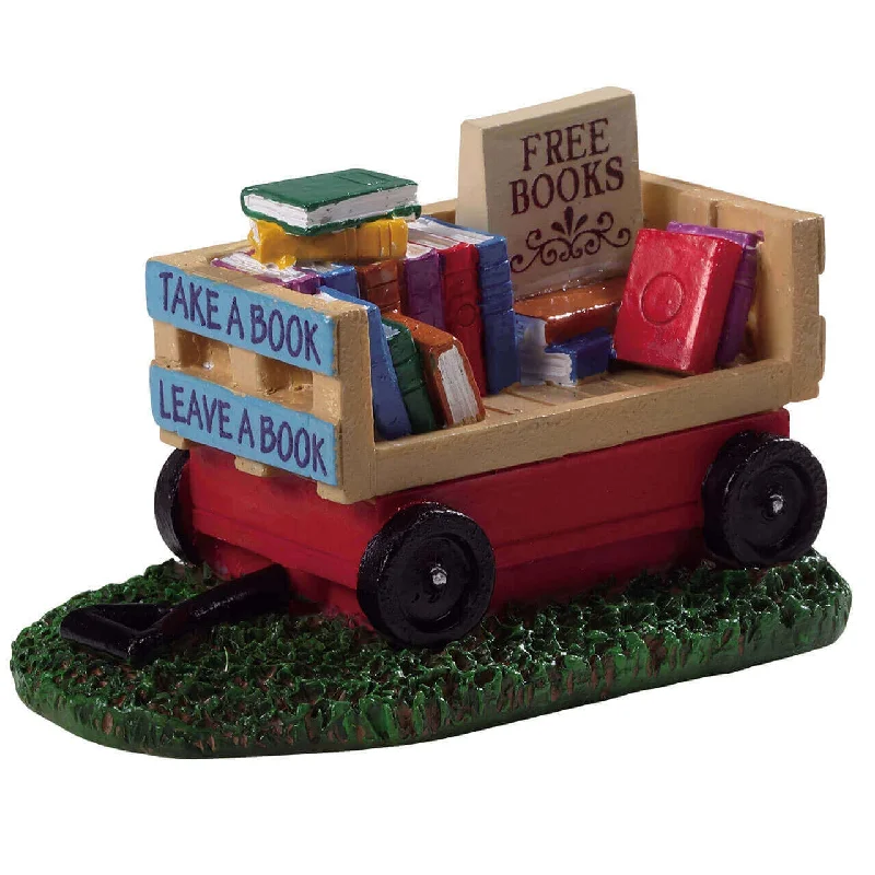 Lemax Accessories <br> Book Wagon