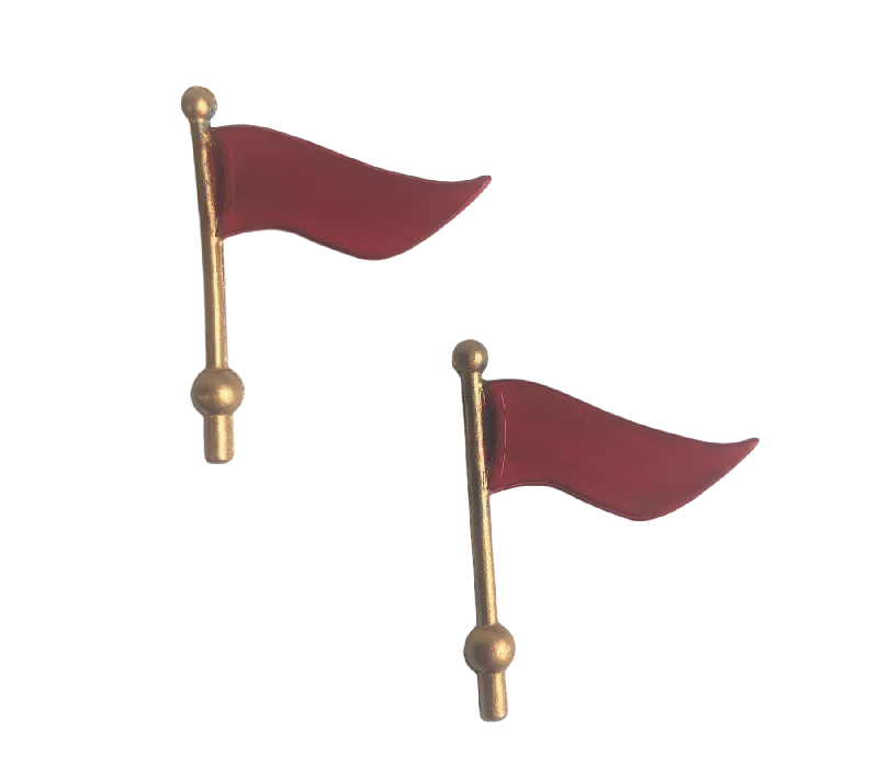 Red Flags-Set of 2