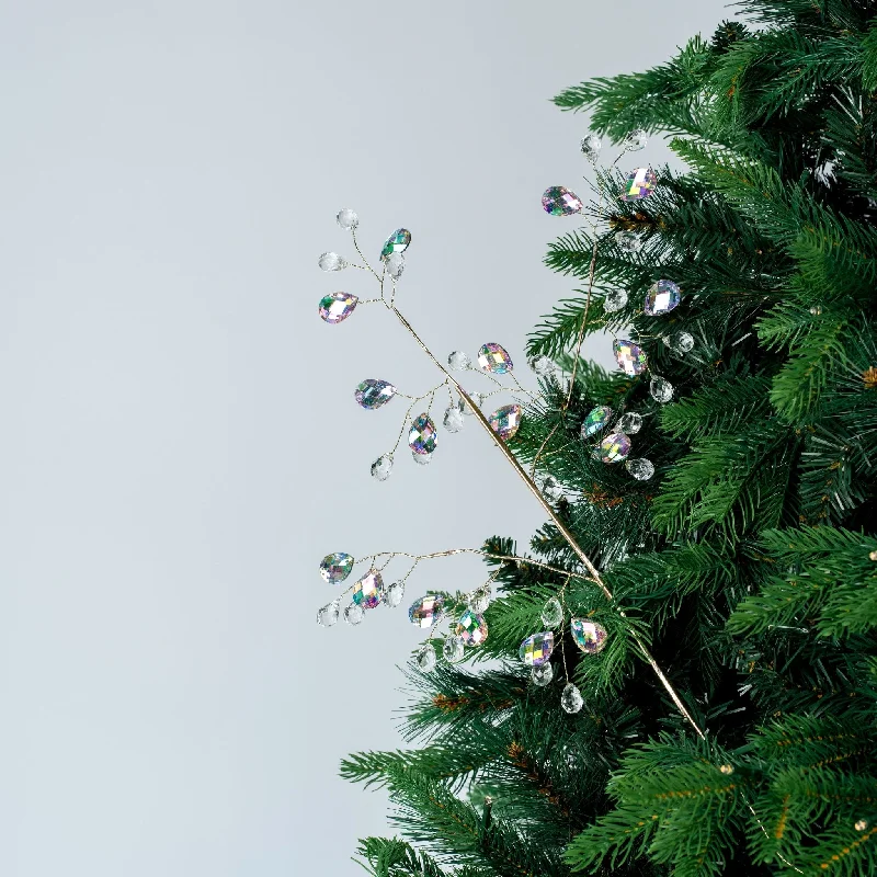 Pearl & Crystal Festive Tree Pick