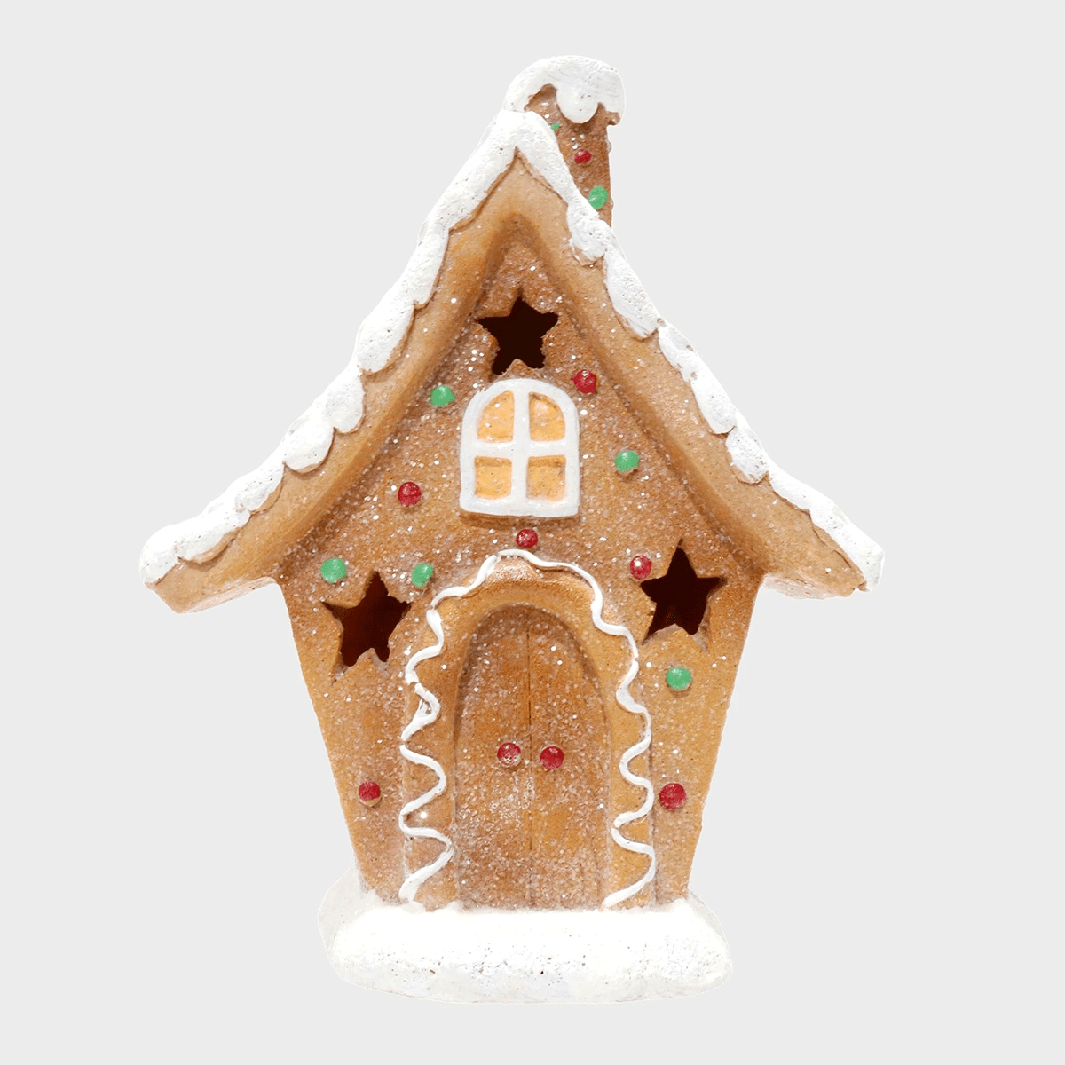 Resin Gingerbread House 18.5cm