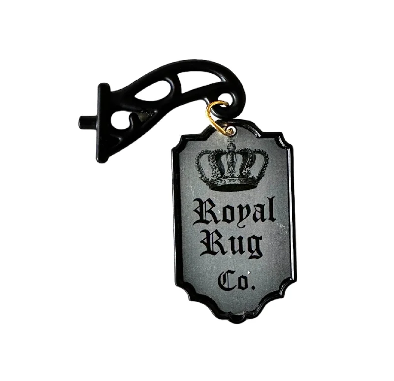 Royal Rug Hanging Sign