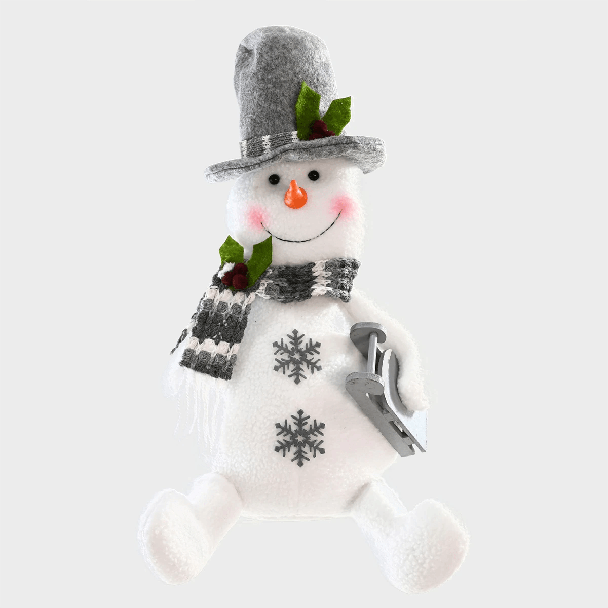 Sitting Snowman 35cm