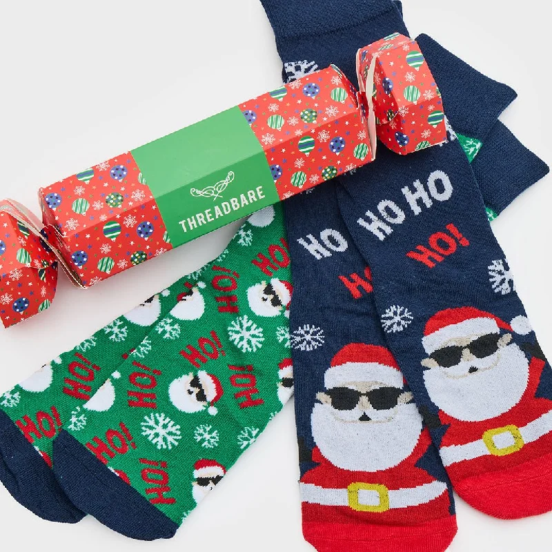 Threadbare Mens 2pk Christmas Socks