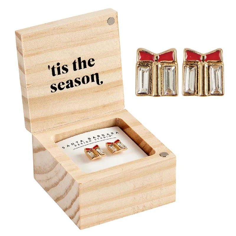 Treasure Box Earrings - 'tis the Season