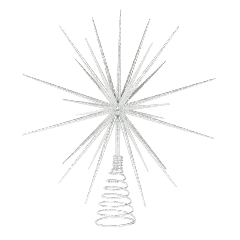 Tree Topper - 3D Starburst Tree Topper Silver