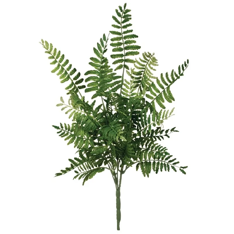 Sullivans Artificial Fern Stem 14"H Green - 8"L x 8"W x 14"H